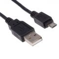 Черный Micro USB кабель для Raspberry Pi 3, 1 м, шнур питания